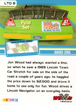 2005 Wheels American Thunder - License to Drive #LTD 9 Jon Wood Back