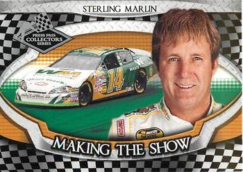 2006 Press Pass Collectors Series Making the Show #MS 6 Sterling Marlin Front
