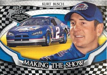 2006 Press Pass Collectors Series Making the Show #MS 24 Kurt Busch Front