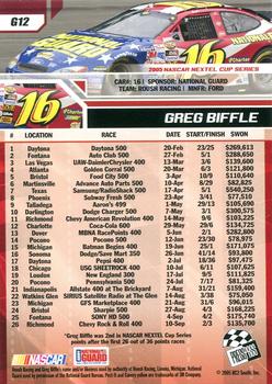 2006 Press Pass - Gold #G12 Greg Biffle Back