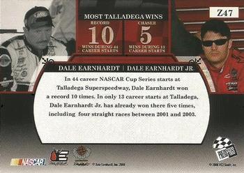2006 Press Pass Legends - Bronze #Z47 Dale Earnhardt/Dale Earnhardt Jr. REC Back