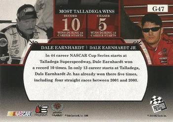 2006 Press Pass Legends - Gold #G47 Dale Earnhardt/Dale Earnhardt Jr. REC Back