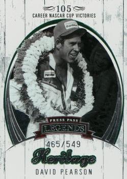 2006 Press Pass Legends - Heritage Silver #HE 2 David Pearson Front