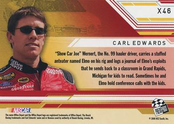 2006 Press Pass Stealth - X-Ray #X46 Carl Edwards' Rig Back