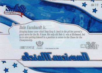 2006 Wheels American Thunder - American Muscle #AM 7 Dale Earnhardt Jr. Back