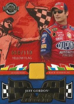 2006 Wheels High Gear - Flag Chasers Yellow #FC 2 Jeff Gordon Front