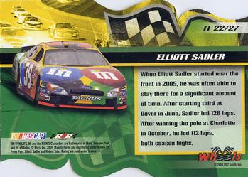 2006 Wheels High Gear - Flag to Flag #FF 22 Elliott Sadler Back