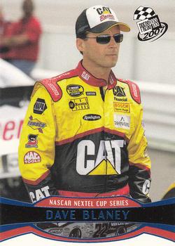 2007 Press Pass - Blue #B27 Dave Blaney Front
