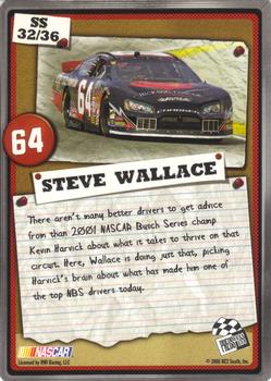 2007 Press Pass - Snapshots #SS 32 Steve Wallace Back