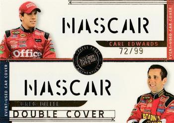 2007 Press Pass Eclipse - Under Cover Double Cover NASCAR #DC 1 Carl Edwards / Greg Biffle Front