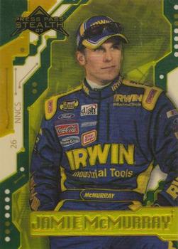 2007 Press Pass Stealth - Chrome Exclusives #X17 Jamie McMurray Front