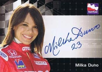 2007 Rittenhouse IRL - Autographs #NNO Milka Duno Front