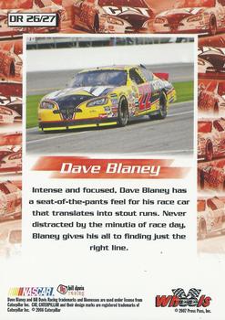 2007 Wheels High Gear - Driven #DR 26 Dave Blaney Back