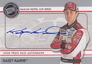 2008 Press Pass - Autographs #NNO Kasey Kahne Front