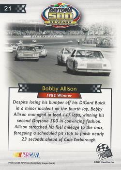 2008 Press Pass - Daytona 500 50th Anniversary #21 Bobby Allison '82 Back