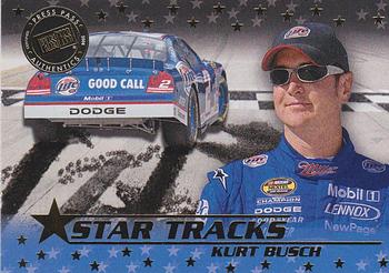 2008 Press Pass Eclipse - Star Tracks #ST 9 Kurt Busch Front