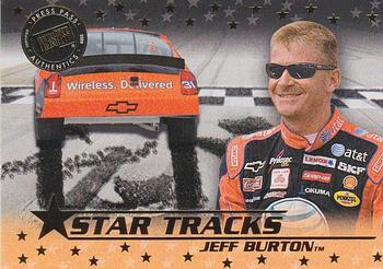 2008 Press Pass Eclipse - Star Tracks #ST 11 Jeff Burton Front