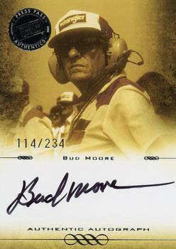 2008 Press Pass Legends - Autographs Black #NNO Bud Moore Front
