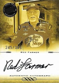 2008 Press Pass Legends - Autographs Black #NNO Red Farmer Front