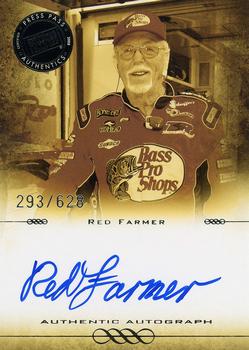 2008 Press Pass Legends - Autographs Blue #NNO Red Farmer Front