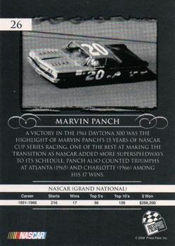 2008 Press Pass Legends - Gold #26 Marvin Panch Back