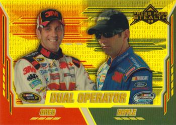 2008 Press Pass Stealth - Exclusives Gold #73 Greg Biffle Front