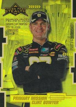 2008 Press Pass Stealth - Exclusives Gold #82 Clint Bowyer Front