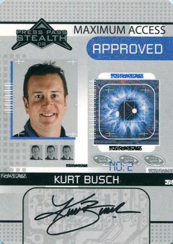 2008 Press Pass Stealth - Maximum Access #MA 6 Kurt Busch Front