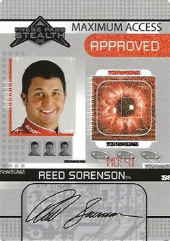 2008 Press Pass Stealth - Maximum Access #MA 23 Reed Sorenson Front
