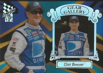 2008 Press Pass VIP - Gear Gallery Transparent #GGT 1 Clint Bowyer Front