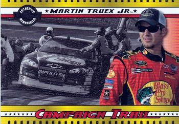 2008 Wheels American Thunder - Campaign Trail #CT 2 Martin Truex Jr. Front