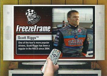 2009 Press Pass - Freeze Frame #FF 28 Scott Riggs Front
