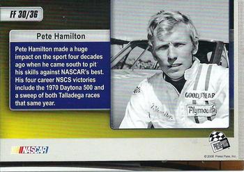 2009 Press Pass - Freeze Frame #FF 30 Pete Hamilton Back