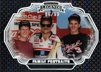 2009 Press Pass Legends - Family Portraits Holofoil #FP13 Earnhardt Family Front