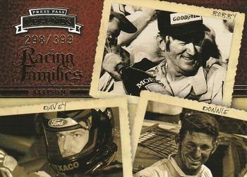 2009 Press Pass Legends - Gold #56 Bobby Allison/Davey Allison/Donnie Allison Front