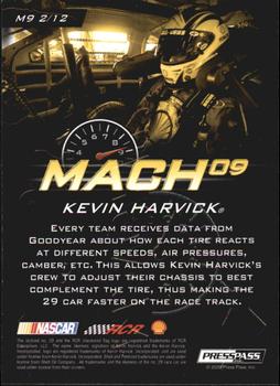 2009 Press Pass Stealth - Mach 09 #M9 2 Kevin Harvick Back