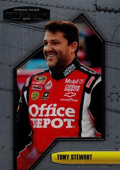 2011 Press Pass Stealth #10 Tony Stewart Front