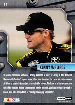 2011 Press Pass Stealth #66 Kenny Wallace Back