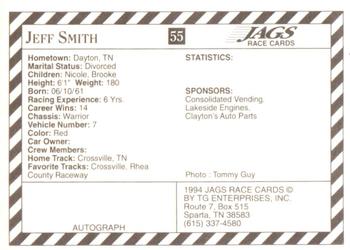 1994 Jags #55 Jeff Smith Back