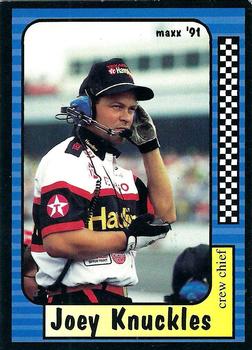 1991 Maxx #16 Joey Knuckles Front