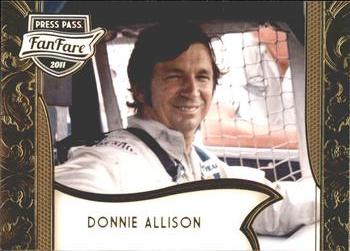 2011 Press Pass Fanfare #76 Donnie Allison Front