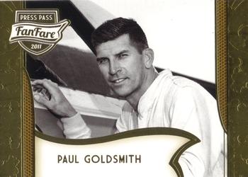 2011 Press Pass Fanfare #81 Paul Goldsmith Front