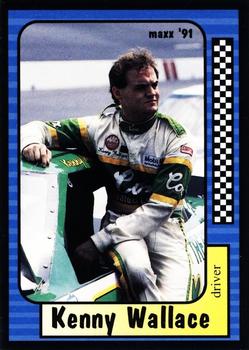 1991 Maxx Update #39 Kenny Wallace Front