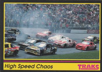 1991 Traks #13 High Speed Chaos Front