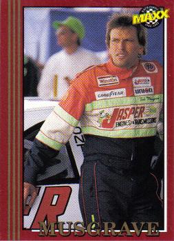 1992 Maxx (Red) #55 Ted Musgrave Front