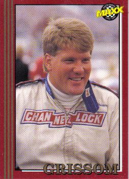1992 Maxx (Red) #58 Steve Grissom Front