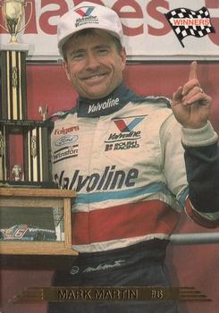 1993 Action Packed #9 Mark Martin Front
