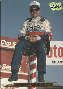 1993 Action Packed #22 Mark Martin Front