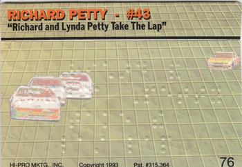 1993 Action Packed #76 Richard Petty Back