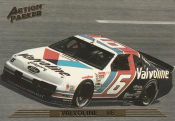 1993 Action Packed #78 Valvoline #6 Front